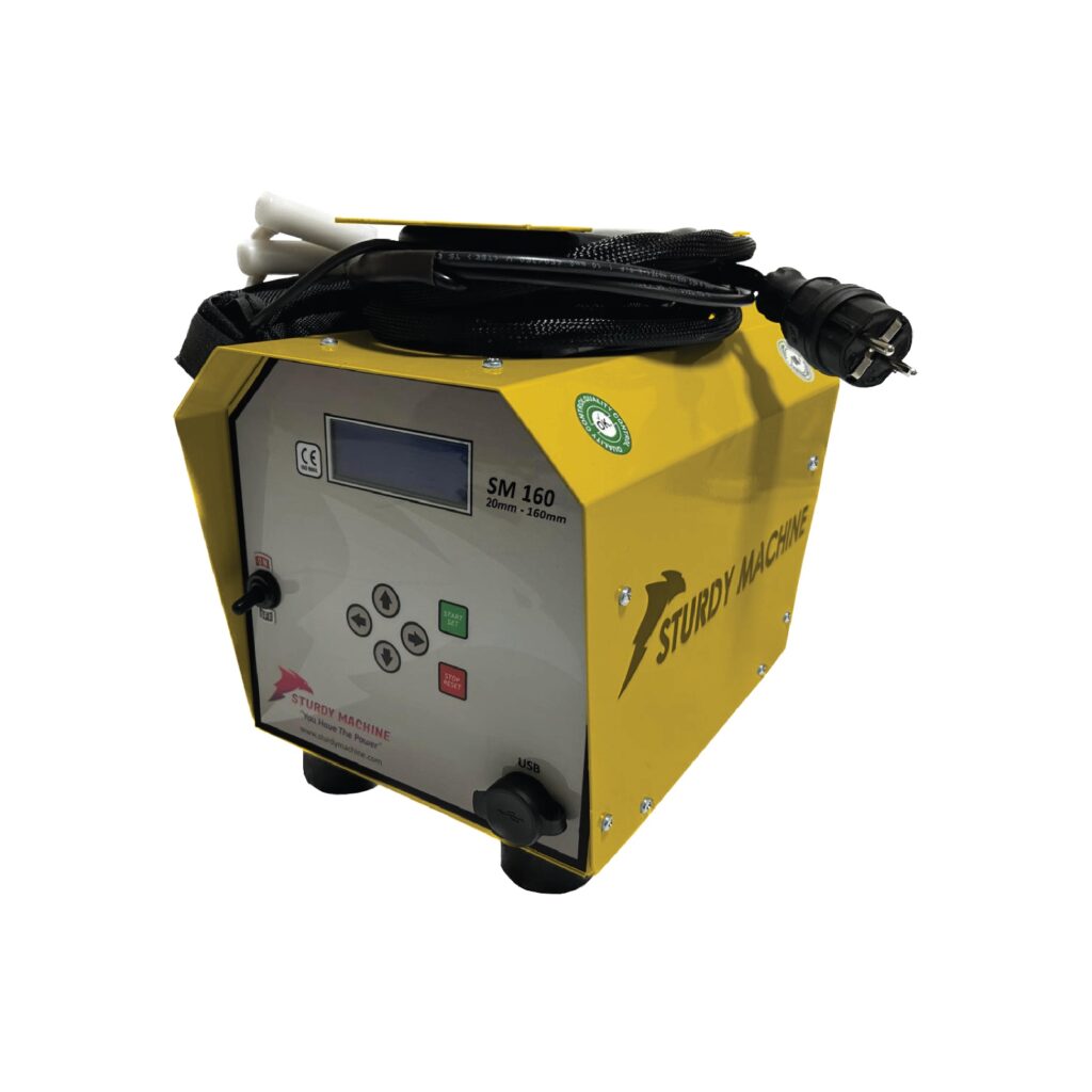 Sm 160 elektrofuzyon kaynak makinesi 1 16 data logger