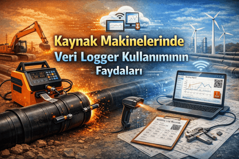Kaynak makinelerinde veri logger