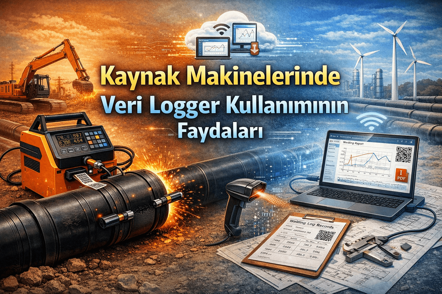 Kaynak makinelerinde veri logger
